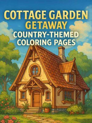 Cottage Garden Getaway – 340 Country-Themed Pages