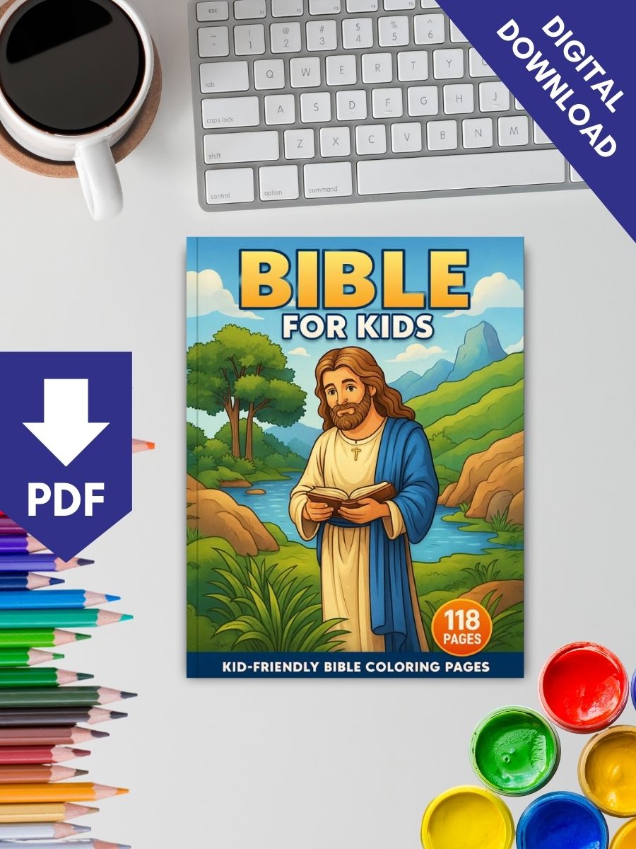 Bible for Kids – 118 Kid-Friendly Bible Story Pages - Image 2